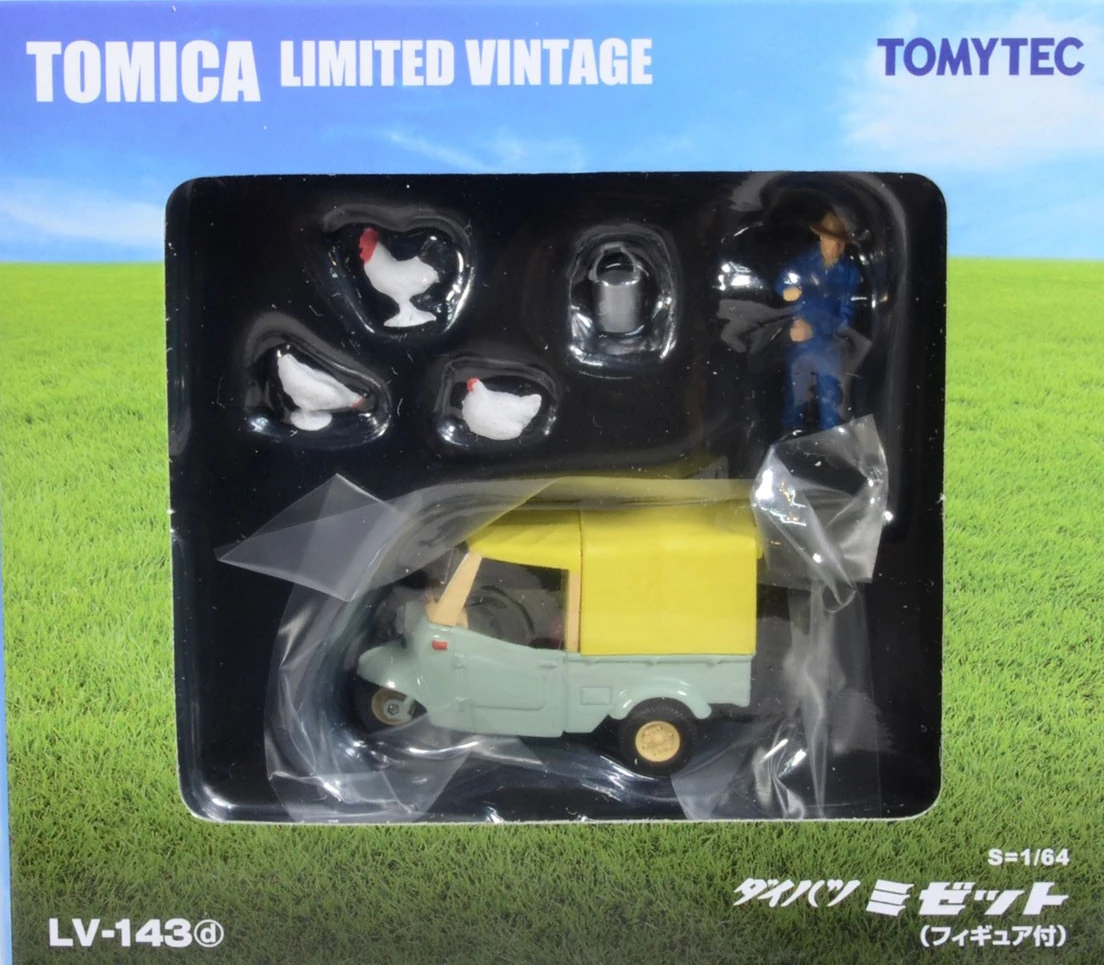 LV-143d Daihatsu Midget with Figure | Tomica Wiki | Fandom