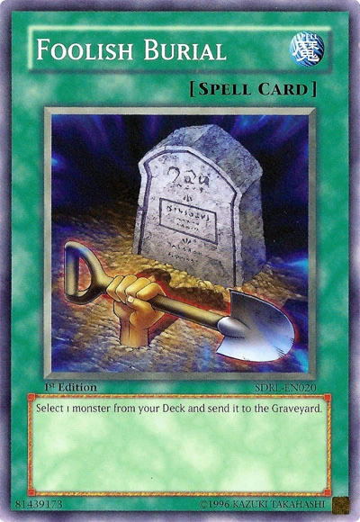 Card Errata:Foolish Burial | Yu-Gi-Oh! Wiki | Fandom