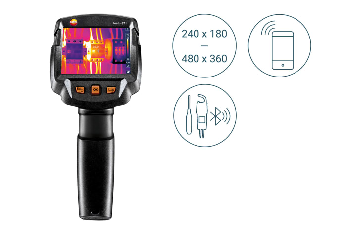 testo 871 赤外線サーモグラフィ
