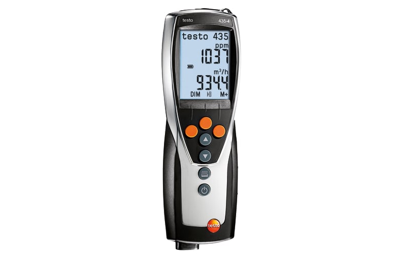 testo 435-4 マルチ環境計測器 （メモリ・差圧センサ内蔵）