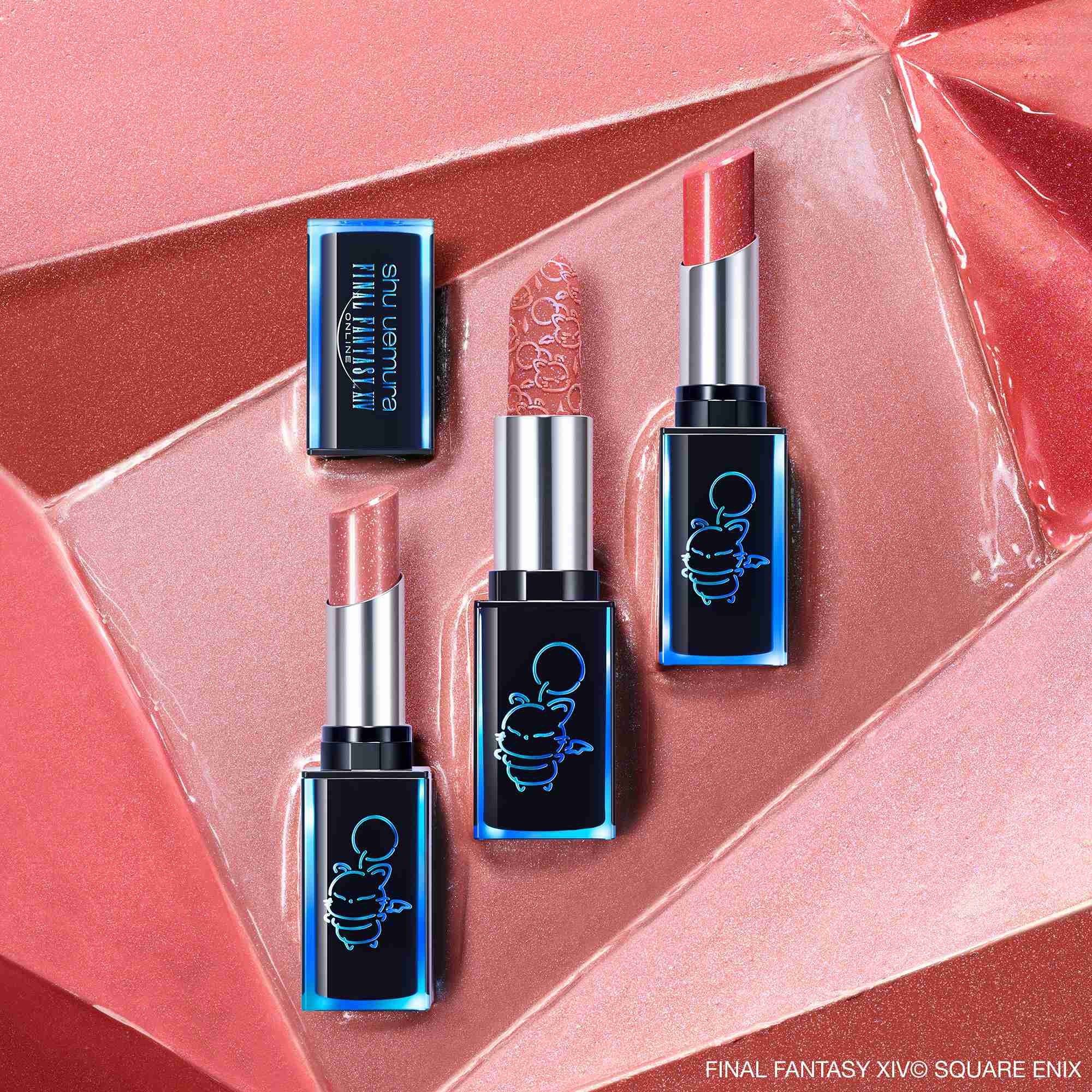 shu uemura x FINAL FANTASY XIV special lip - aether nude | shu