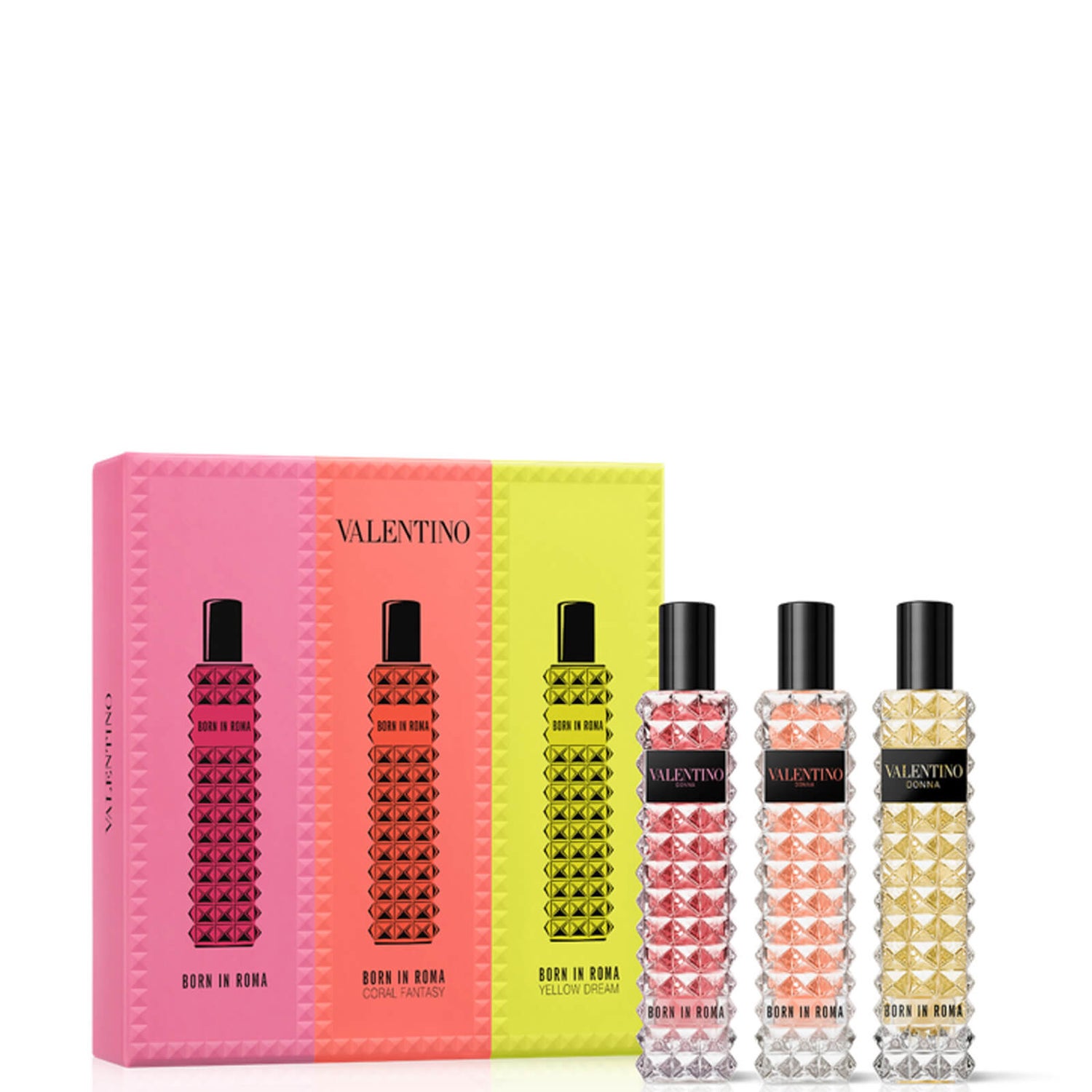 Valentino Born in Roma Donna Eau de Parfum 15ml Trio - Entrega GRÁTIS