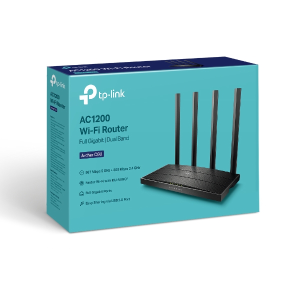 Archer C6U | AC1200 Wireless MU-MIMO Gigabit Router | TP-Link Chile