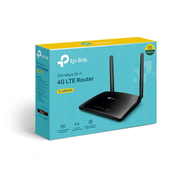 TL-MR6400 | Router Wi-Fi 4G LTE Chuẩn N 300 Mbps | TP-Link Việt Nam