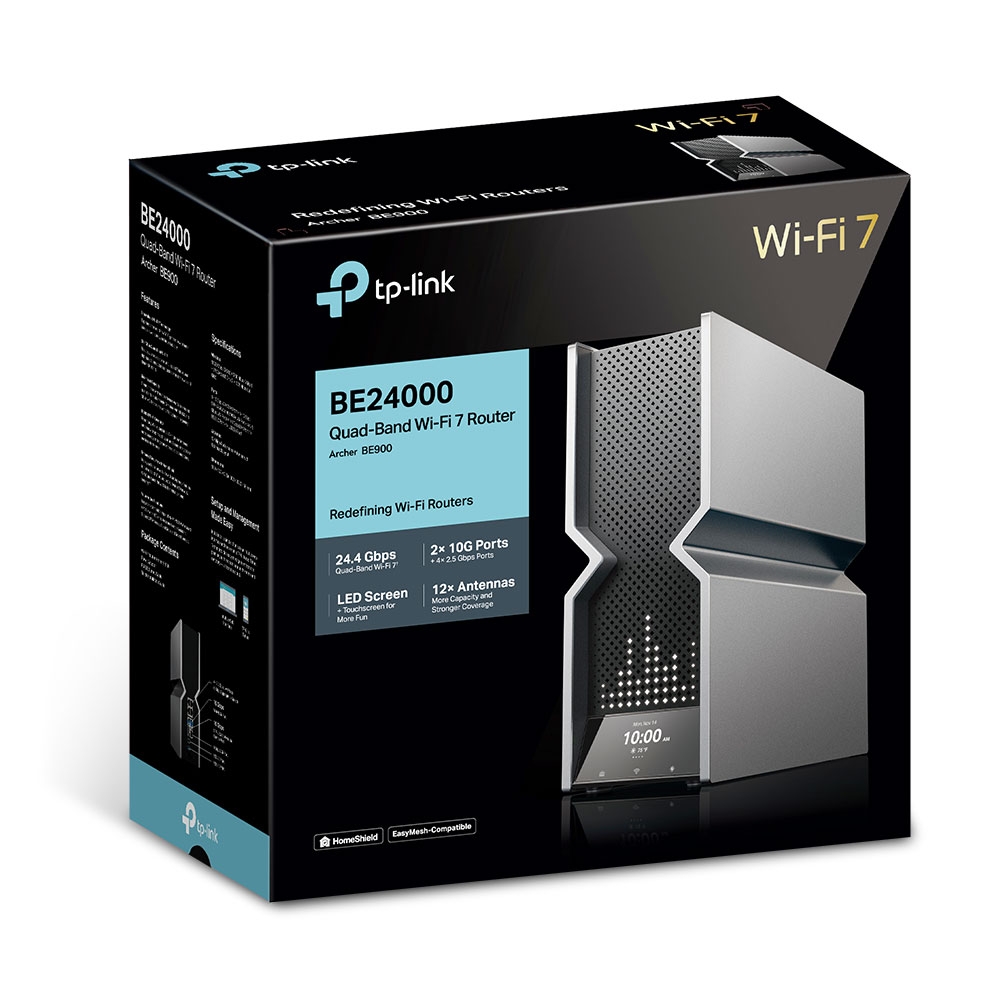 Archer BE900 | BE24000 Quad-Band Wi-Fi 7 Router | TP-Link