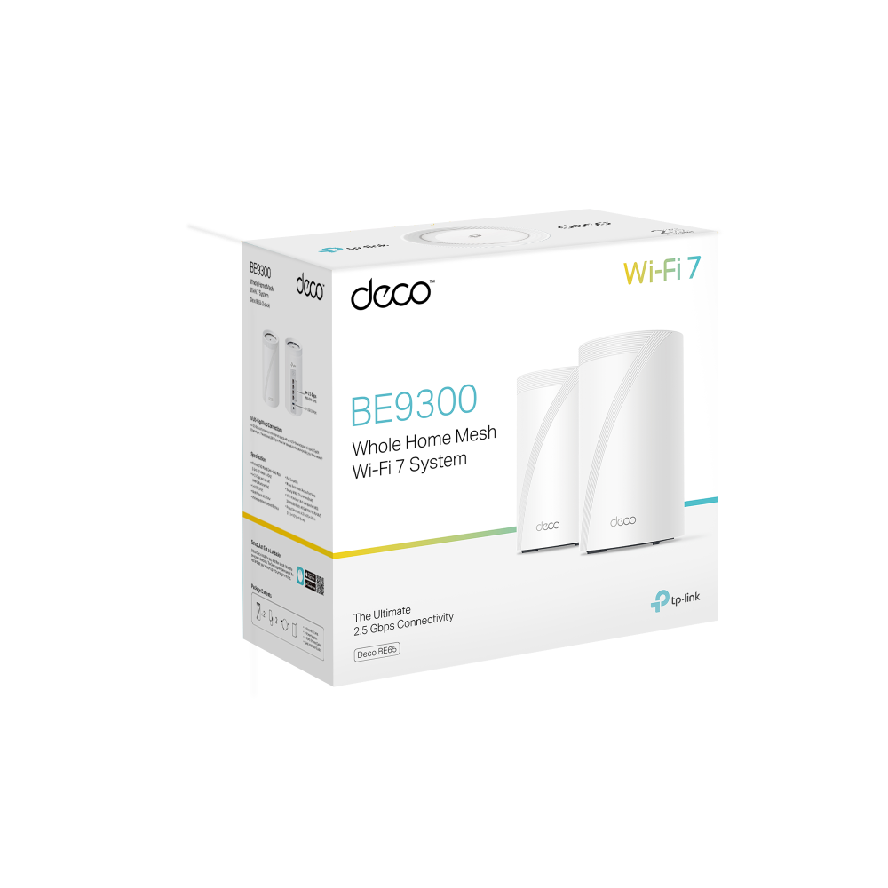 Deco BE65 | BE9300 Whole Home Mesh WiFi 7 System | TP-Link United