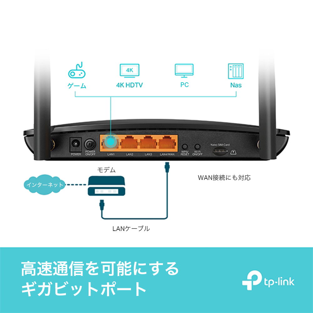 Archer MR600 | AC1200 SIMフリー ホームルーター | TP-Link 日本