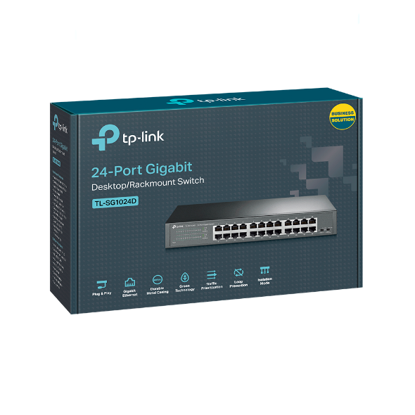 TL-SG1024D | 24-Port Gigabit Desktop/Rackmount Switch | TP-Link