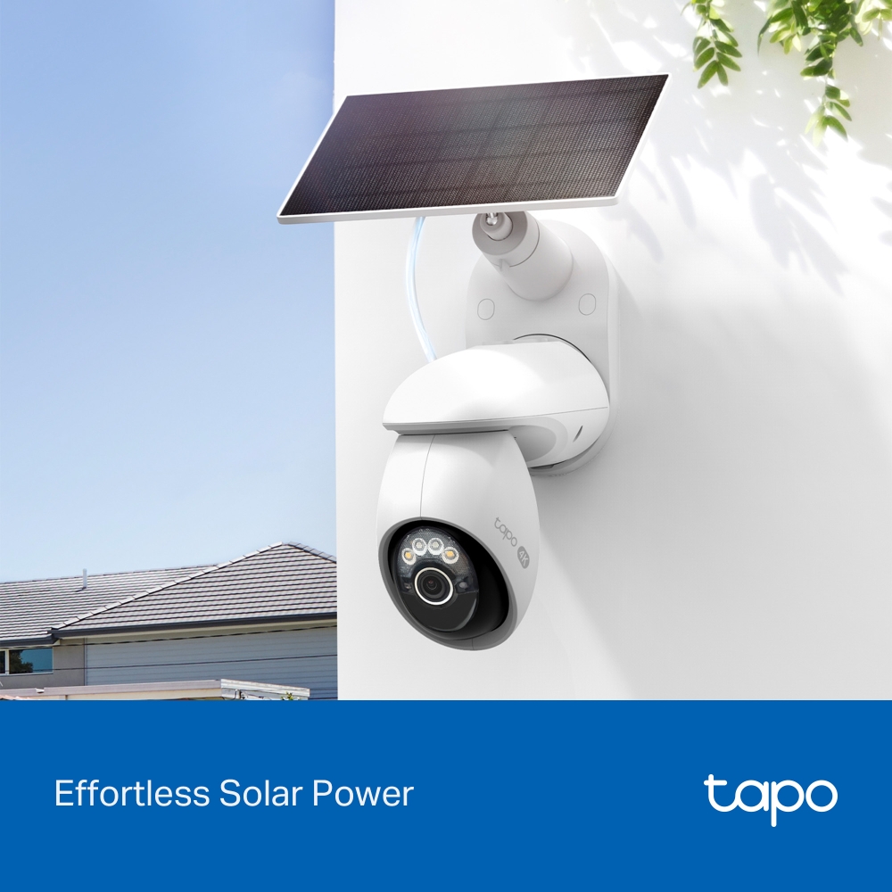 Tapo C660 KIT | Solar-Powered Pan/Tilt Security Camera Kit | TP-Link
