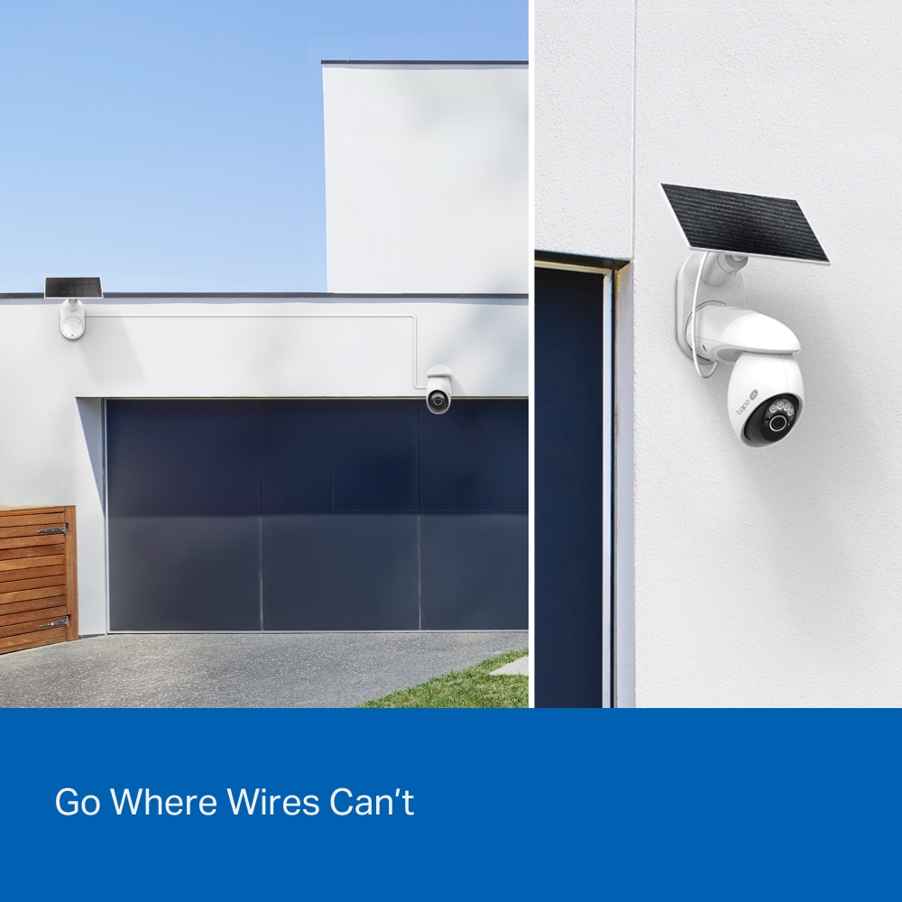 Tapo C660 KIT | Solar-Powered Pan/Tilt Security Camera Kit | TP-Link