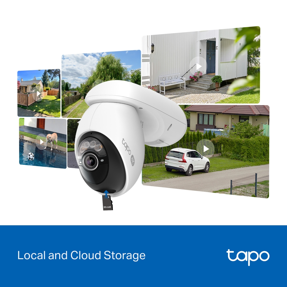 Tapo C660 KIT | Solar-Powered Pan/Tilt Security Camera Kit | TP-Link