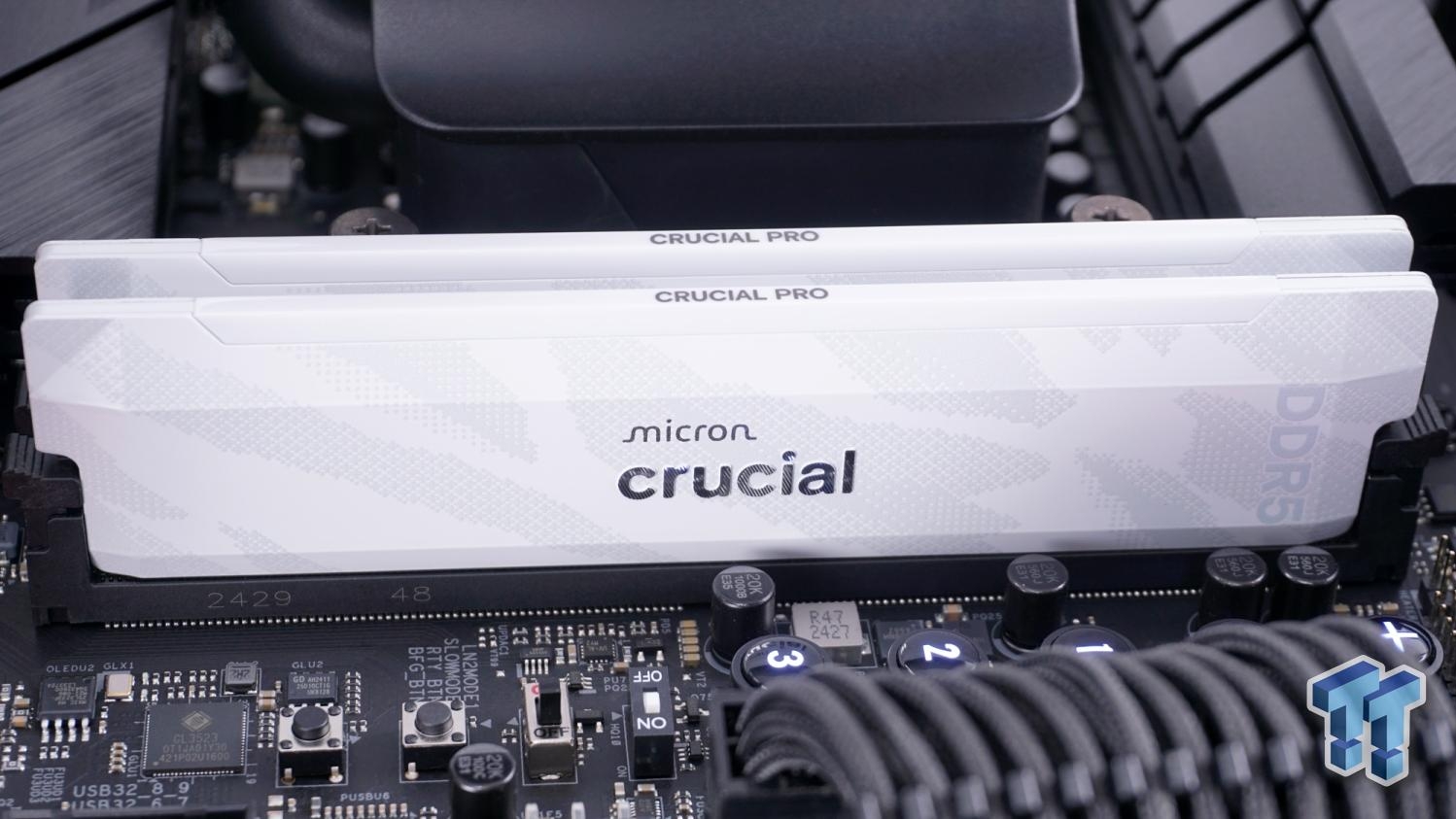 Crucial DDR5 Pro OC Memory DDR5-6400 16GB Dual-Channel Memory Kit