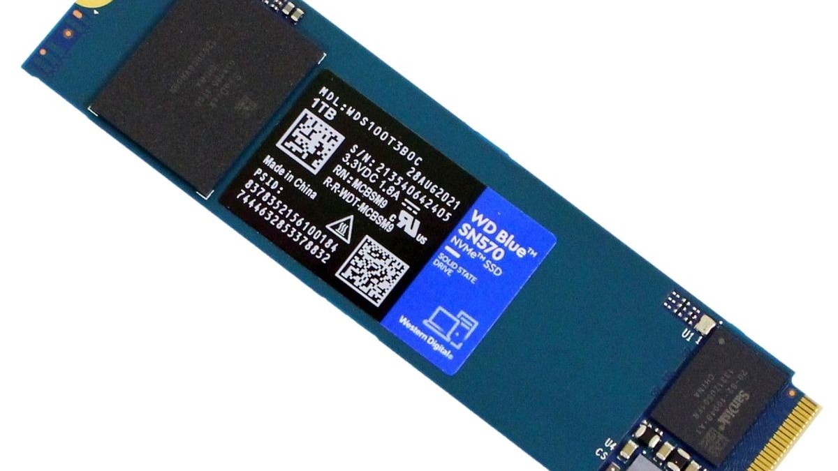 Western Digital 1TB WD Blue SN570 SSD Review