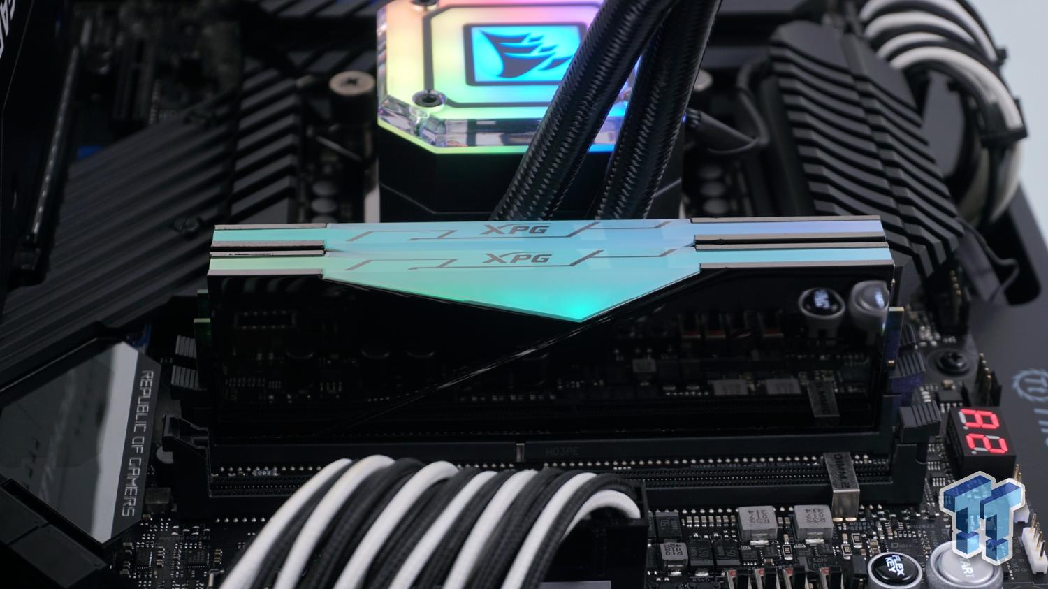 XPG SPECTRIX D50 ROG Certified DDR4-3600 16GB Memory Kit Review