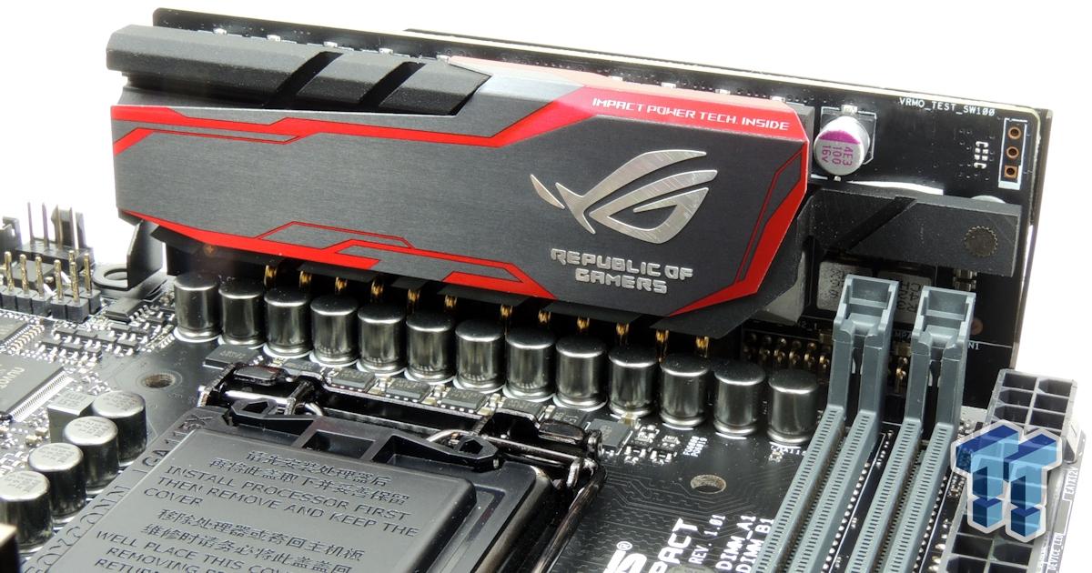 ASUS ROG Maximus VIII Impact Mini-ITX (Intel Z170) Motherboard Review
