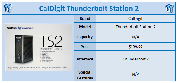 CalDigit Thunderbolt Station 2 Docking Device Review