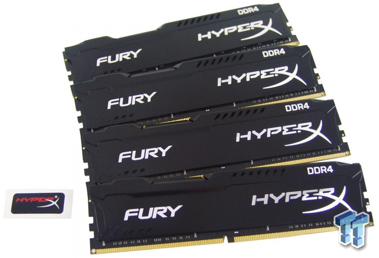 Kingston HyperX Fury DDR4-2666 32GB Quad-Channel Memory Kit Review