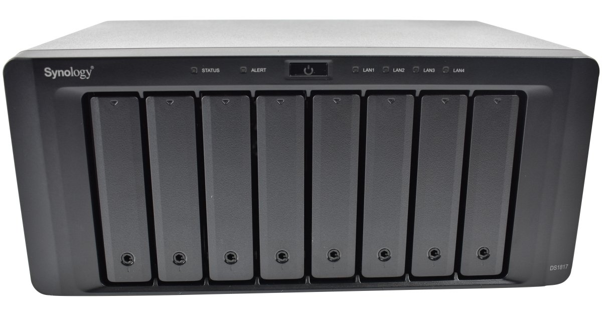 Synology DS1817 8-Bay NAS (Tested at 10Gbps) Review