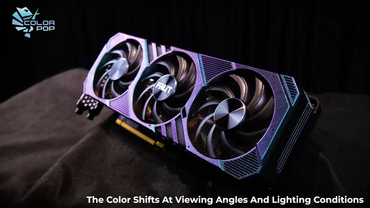 Palit unleashes GeForce RTX 3060 Ti ColorPOP, has color-shifting paint