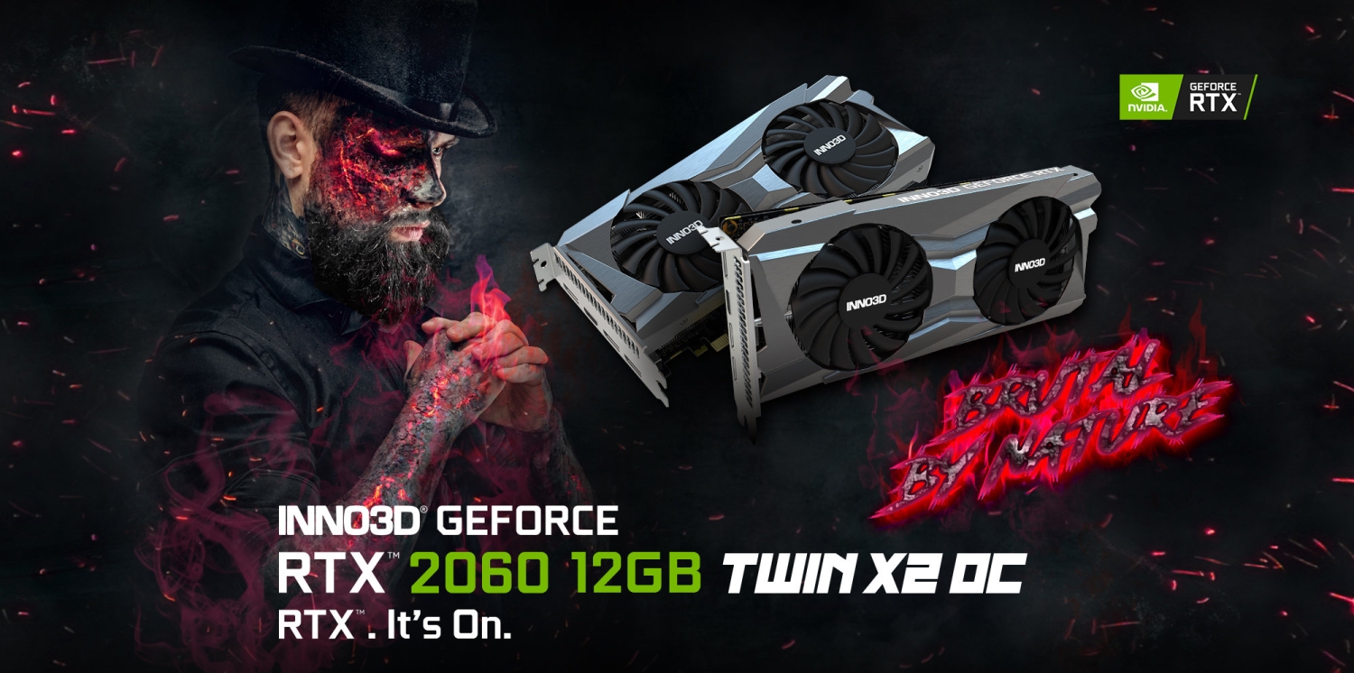 Inno3D unveils new GeForce RTX 2060 12GB Twin X2 OC graphics card