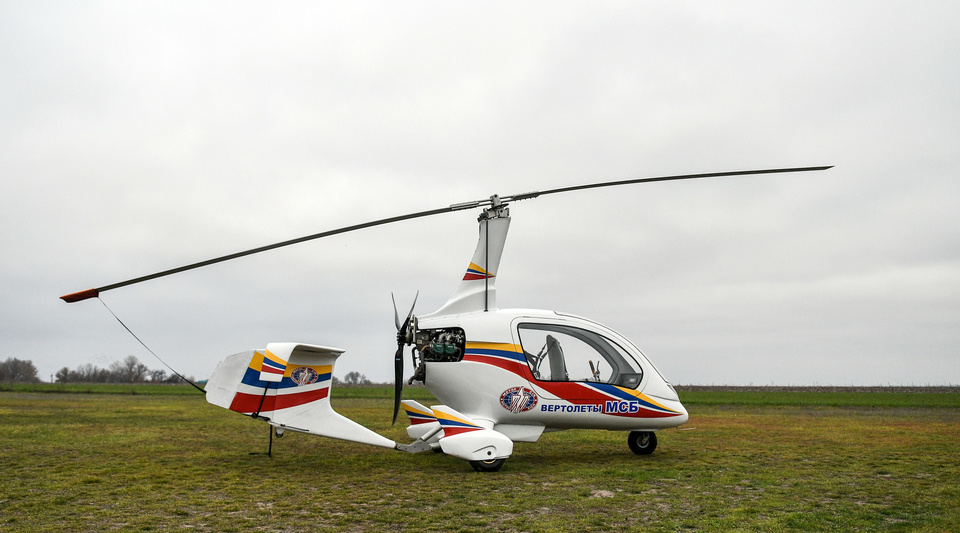 モトール・シーチ社、国内初のジャイロコプター試作品のテスト実施