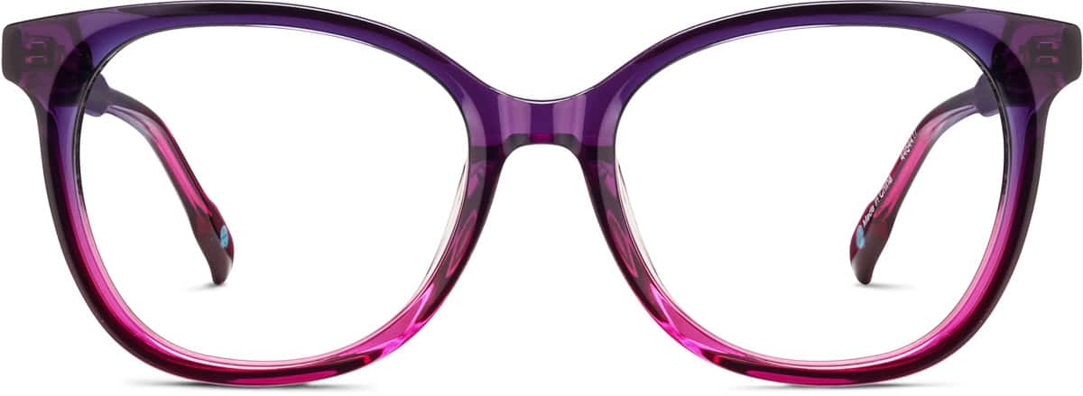 Purple Cat-Eye Glasses #4464417 | Zenni Optical