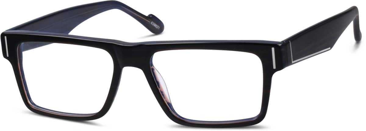 Black Midnight Riff Glasses #639021 | Zenni Optical