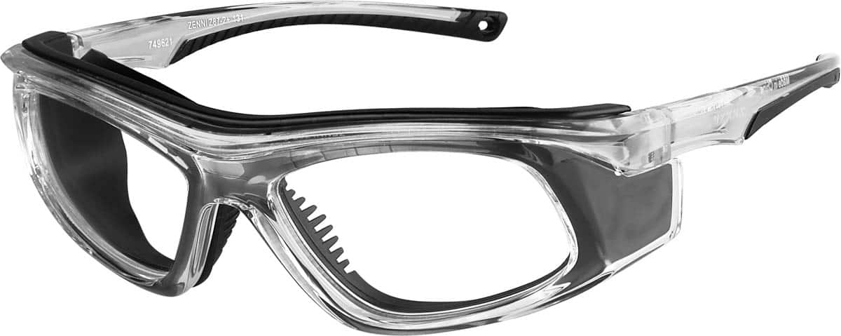 Black Z87.1 Safety Glasses #749621 | Zenni Optical Canada