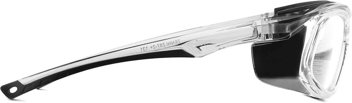 Black Z87.1 Safety Glasses #749621 | Zenni Optical Canada