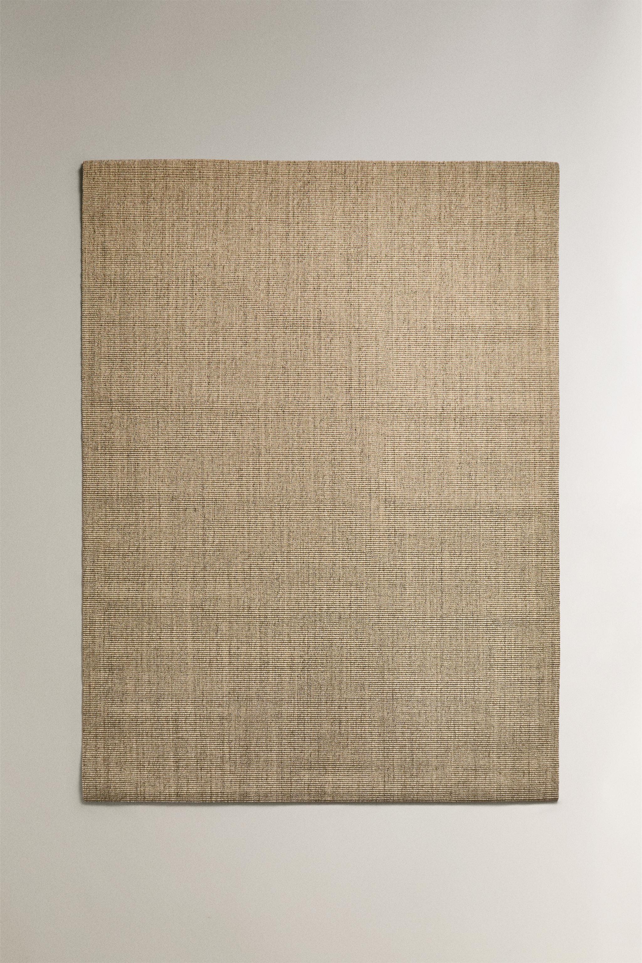 WOVEN SISAL AREA RUG - Light beige | ZARA Canada