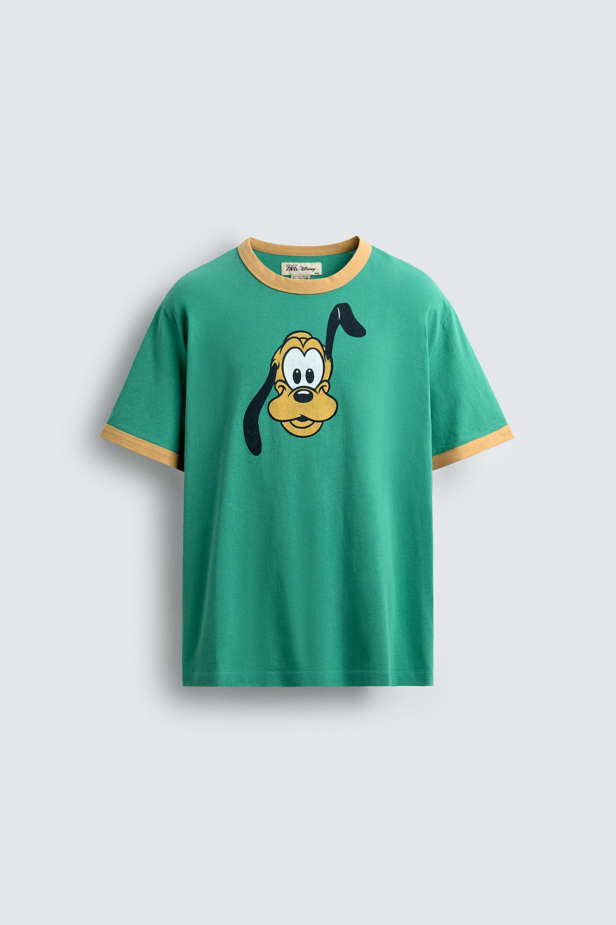 PLUTO HARRY LAMBERT FOR ZARA X DISNEY Tシャツ - グリーン | ZARA