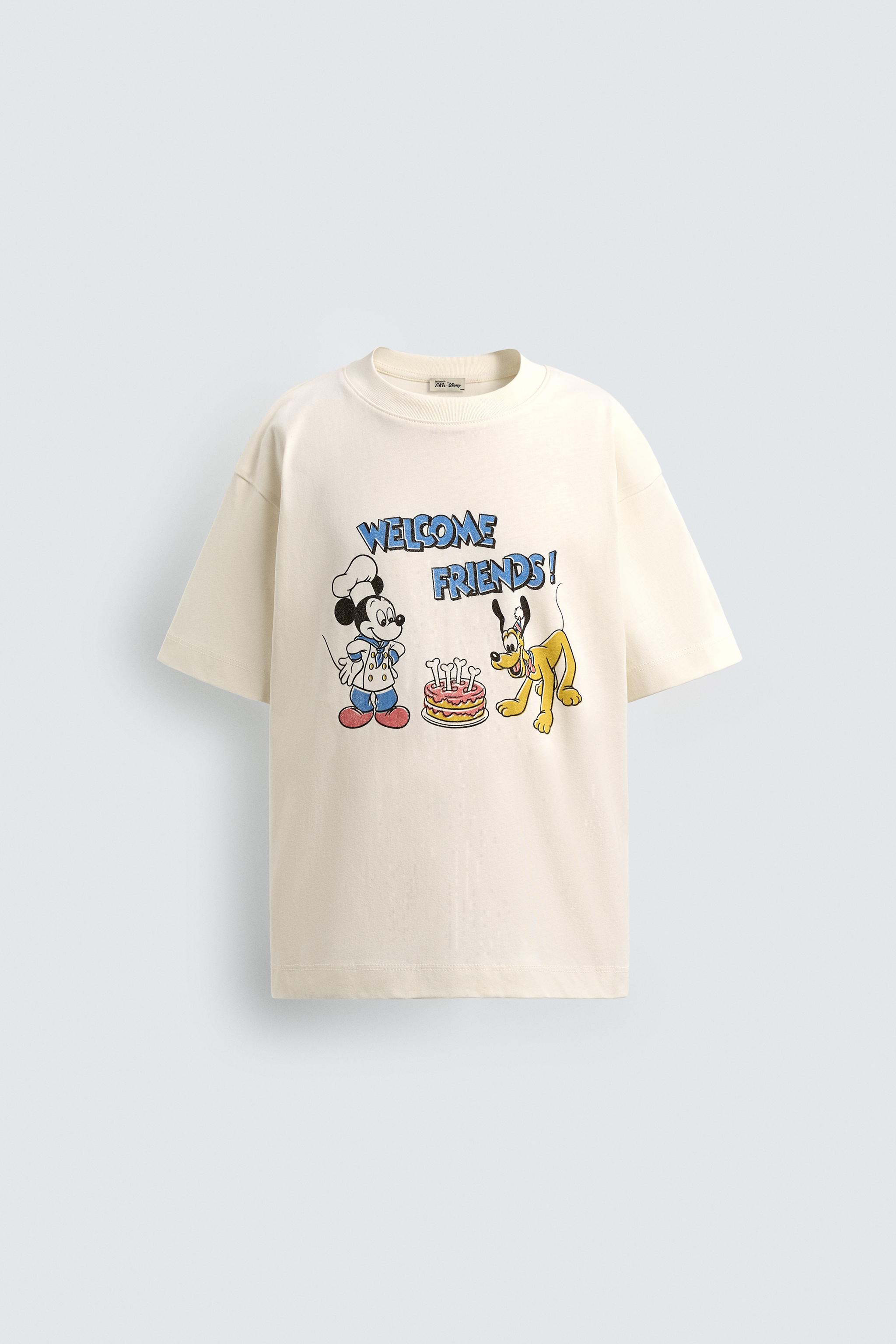 Tシャツ PLUTO + MICKEY MOUSE HARRY LAMBERT FOR ZARA X DISNEY