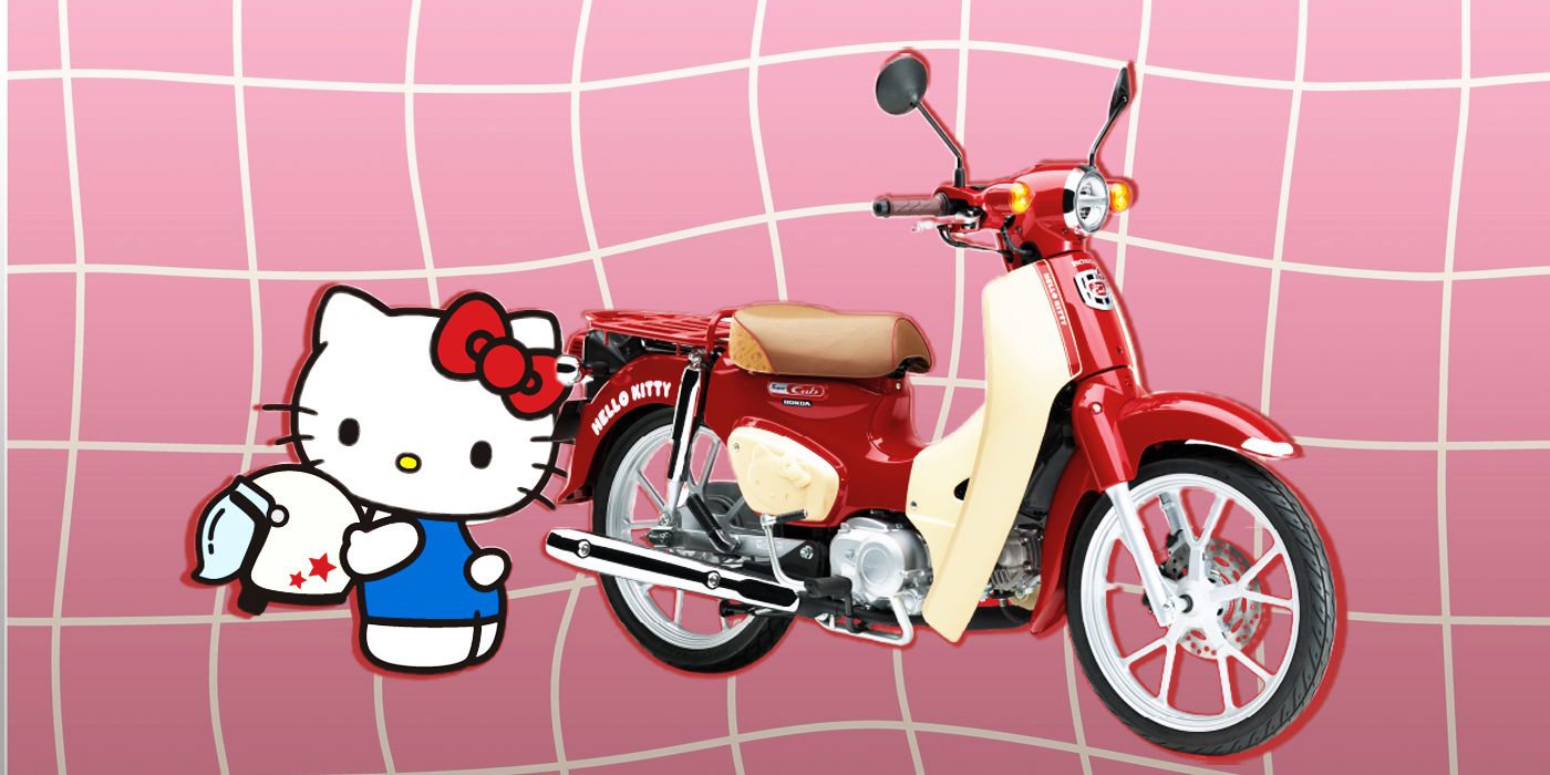 Hello Kitty & Honda Release Real Limited-Edition Motorbikes for