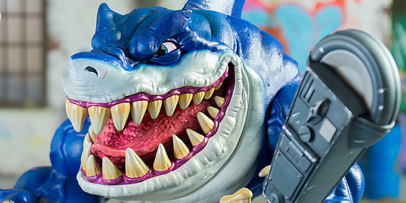 Mondo Unveils Massive Street Sharks Soft Vinyl Figure