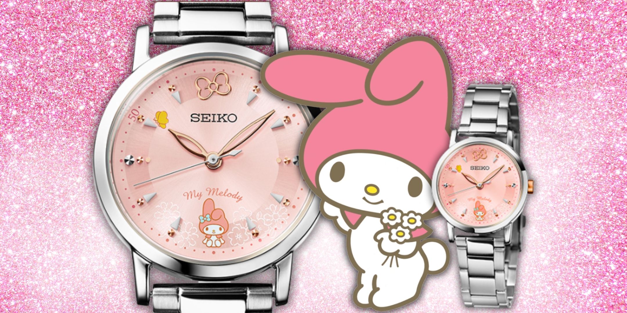 Hello Kitty's Sanrio Gets New 50th Anniversary Seiko Watch for My