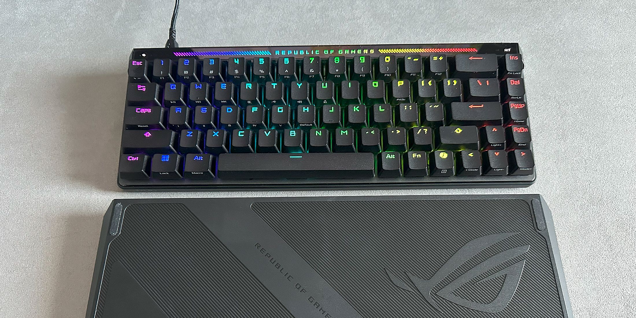 ROG Falchion Ace HFX Gaming Keyboard Review