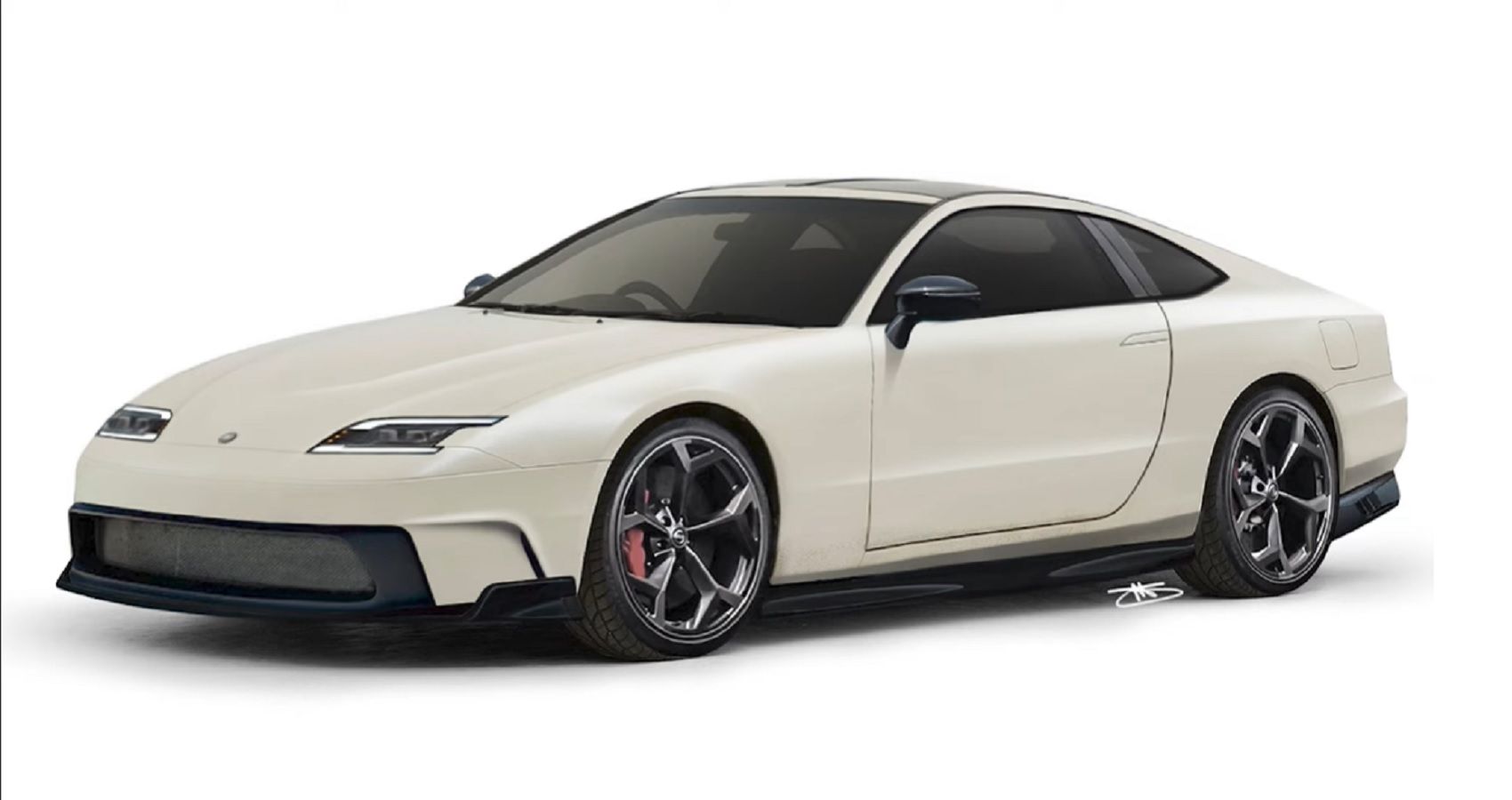 TheSketchMonkey Redesigns The 1989 Nissan 300ZX For The Modern Era