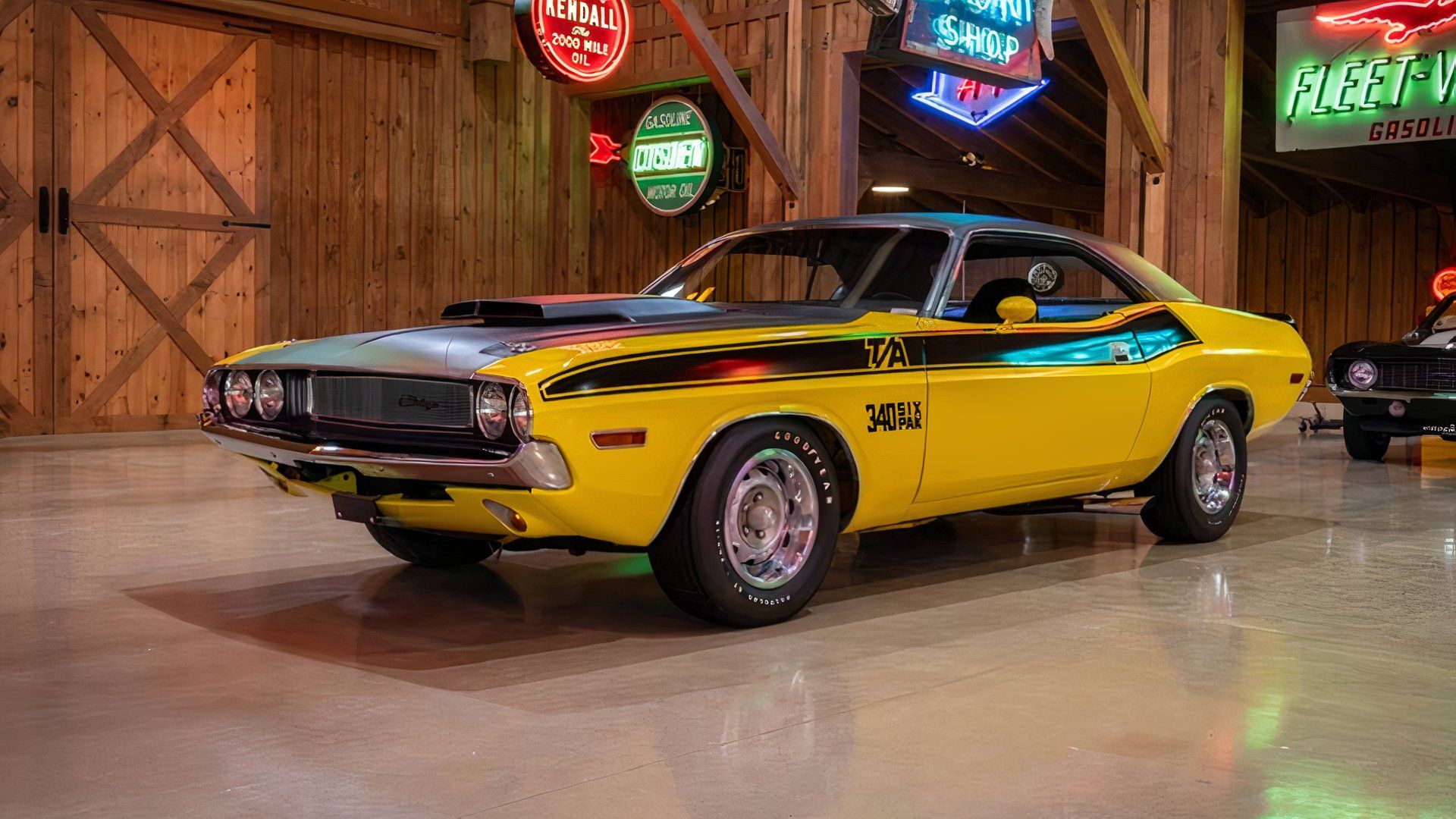 Rare 1970 Dodge Challenger T/A 340 From Mr. Norm's Heads to Auction