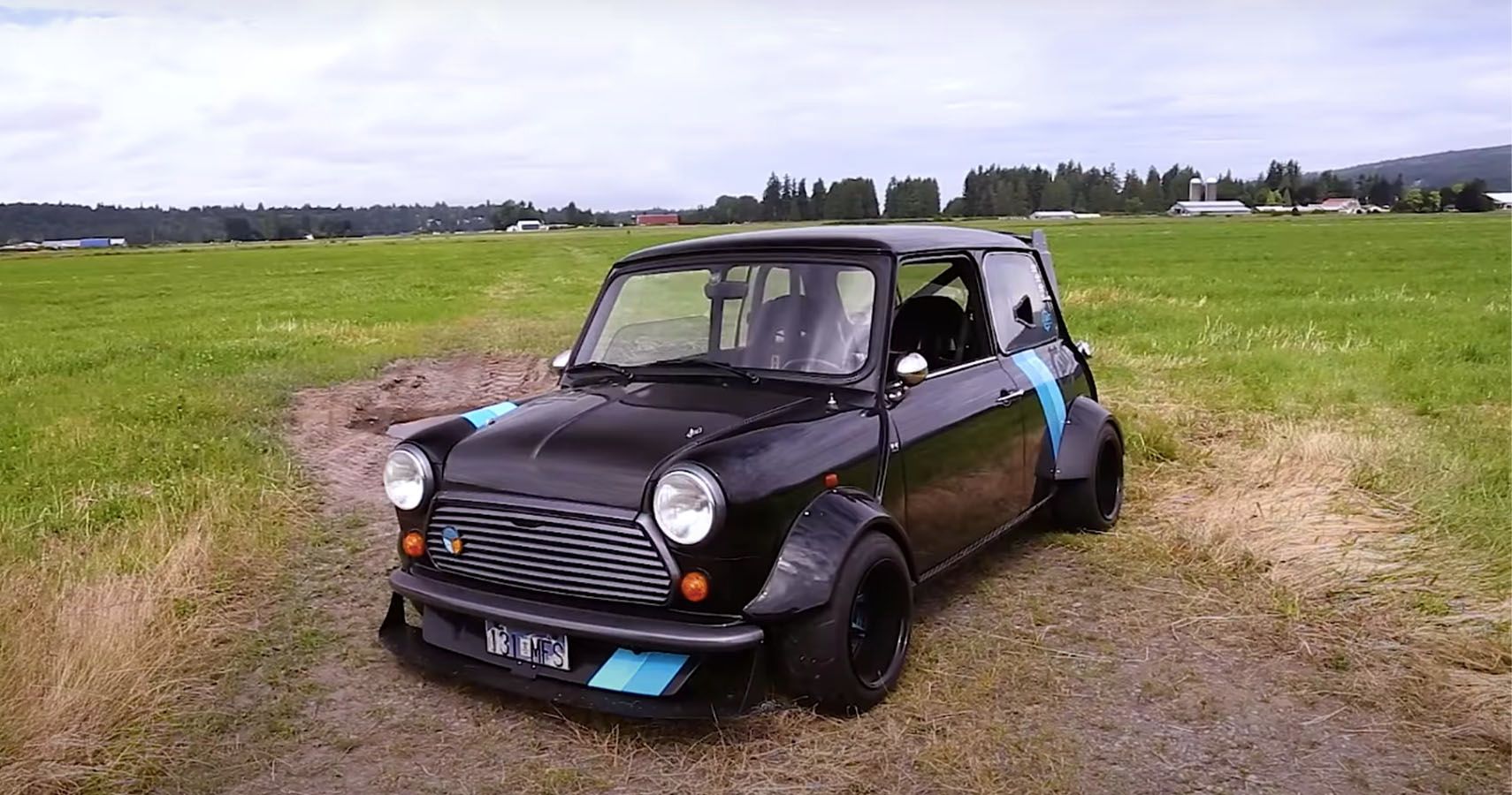 Swapped! Mid-Engined Mini Gets A Kawasaki Ninja's 13,000-RPM Engine