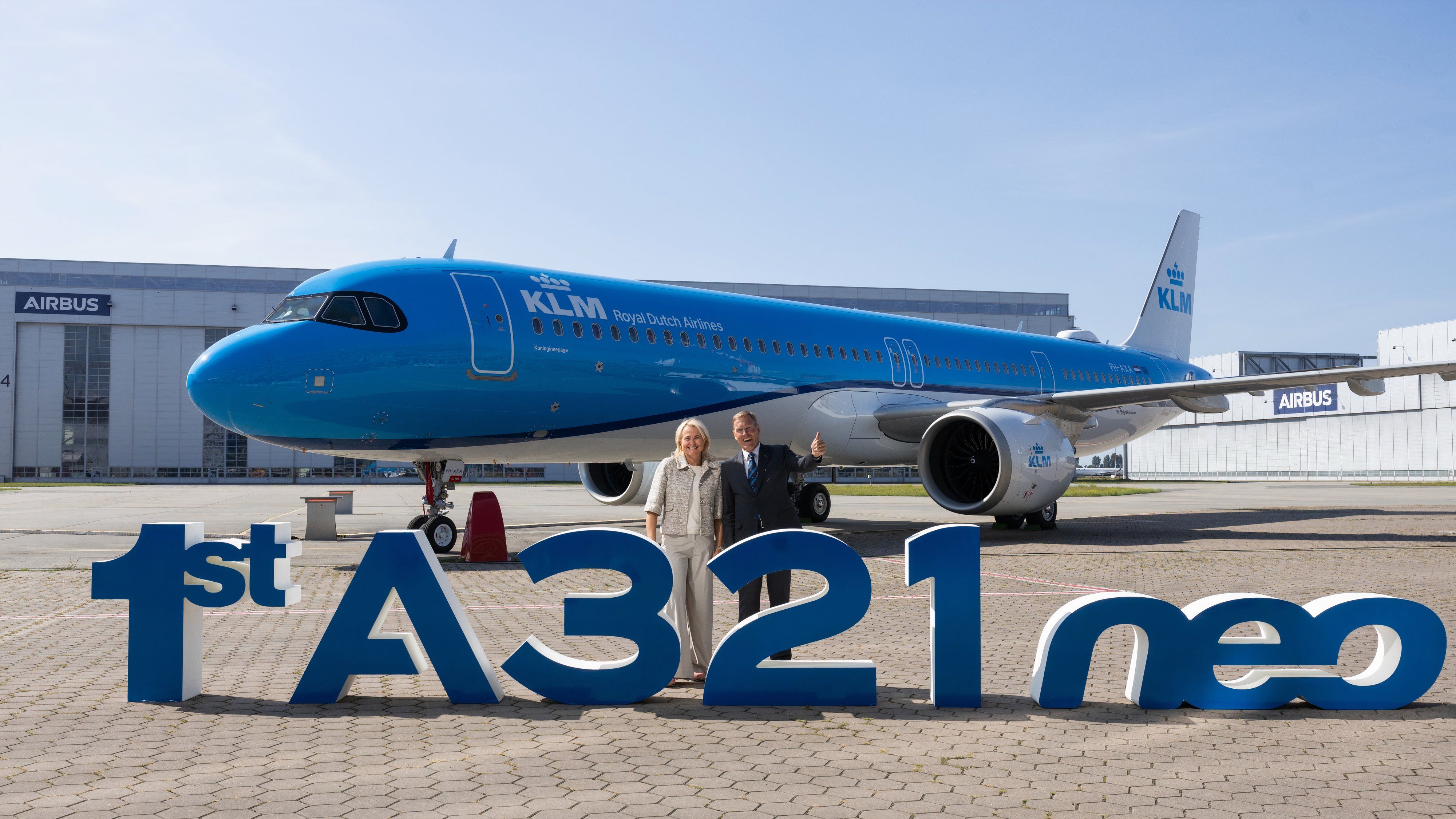 KLM Welcomes First Airbus A321neo Aircraft To Its Fleet