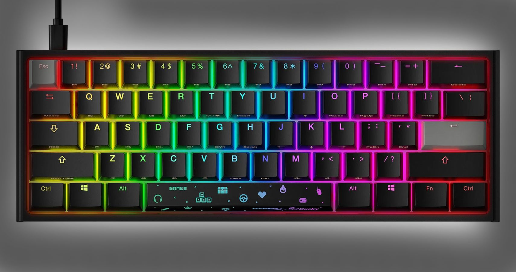 HyperX x Ducky One 2 Mini Keyboard With Black Colorway Review
