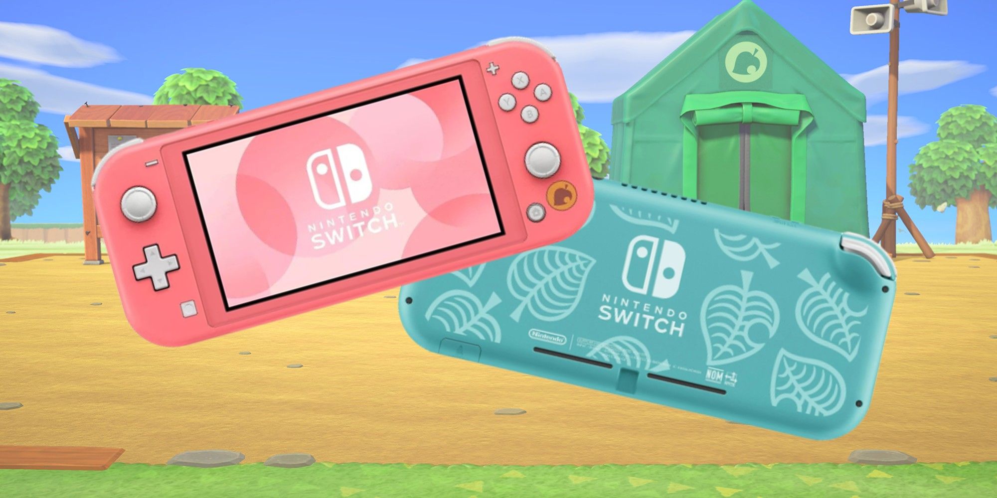 Nintendo's New Animal Crossing-Print Switch Lites Are Available Now