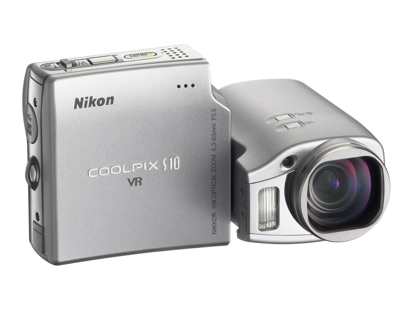 Nikon Coolpix S10 digital camera
