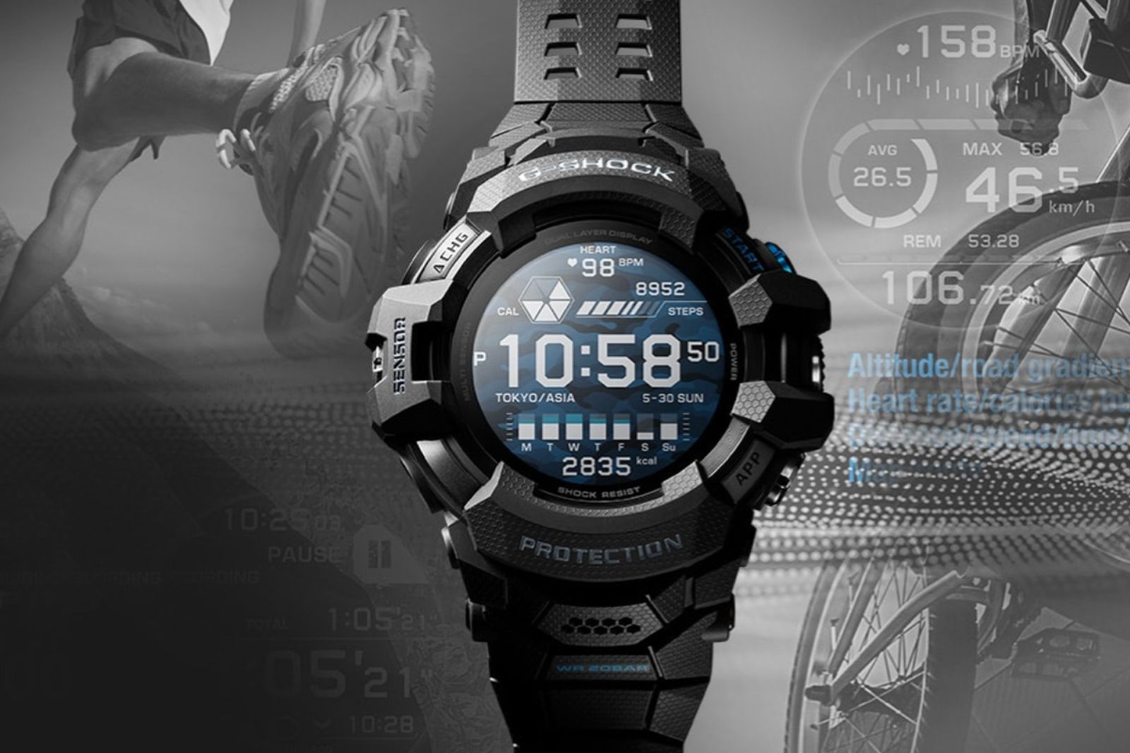 Casio GSW-H1000 is its first Wear OS G-Shock smartwatch