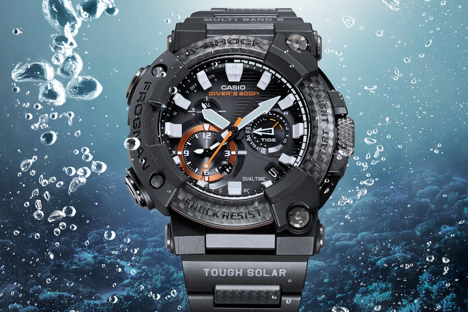 Casio G-Shock Frogman series gets two new composite models