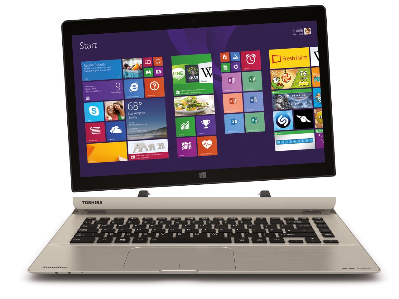 Toshiba Satellite Click 2 and Click 2 Pro Windows 8.1 2-in-1s