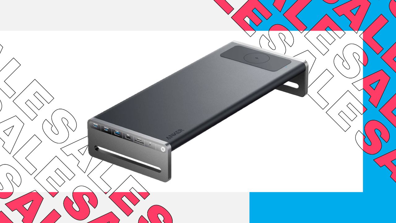 The Anker 675 USB-C hub plus monitor stand has an $80 discount for