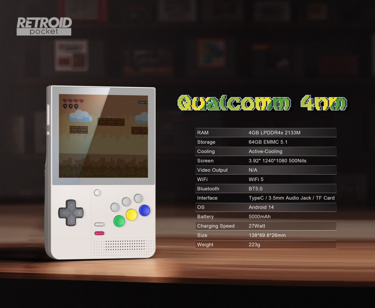 The Retroid Pocket Classic is shaping up to be every Game Boy