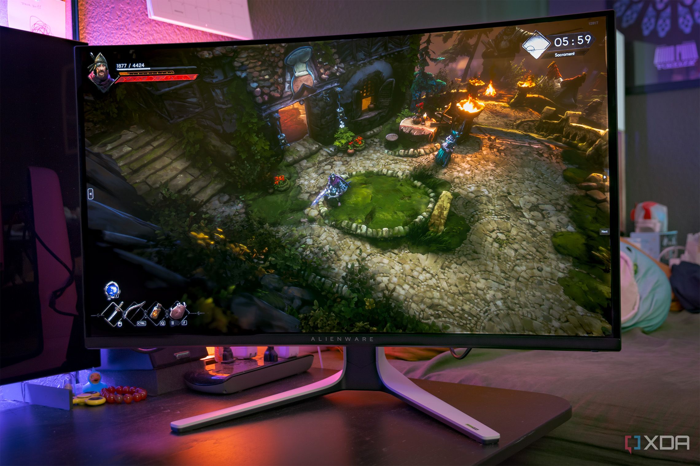 This Alienware OLED gaming monitor brings the heat and it's now