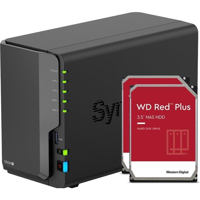 Synology DVA1622 NAS 2ベイ WD Red 8 TBx2 Synology DVA1622 NAS 2